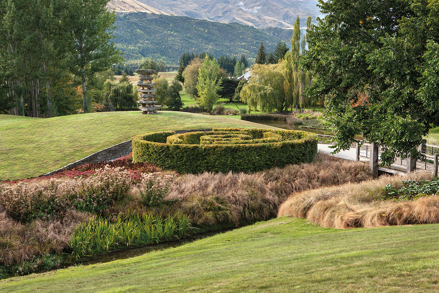 The Hills, Arrowtown. Landscape design by Suzanne Turley Landscapes