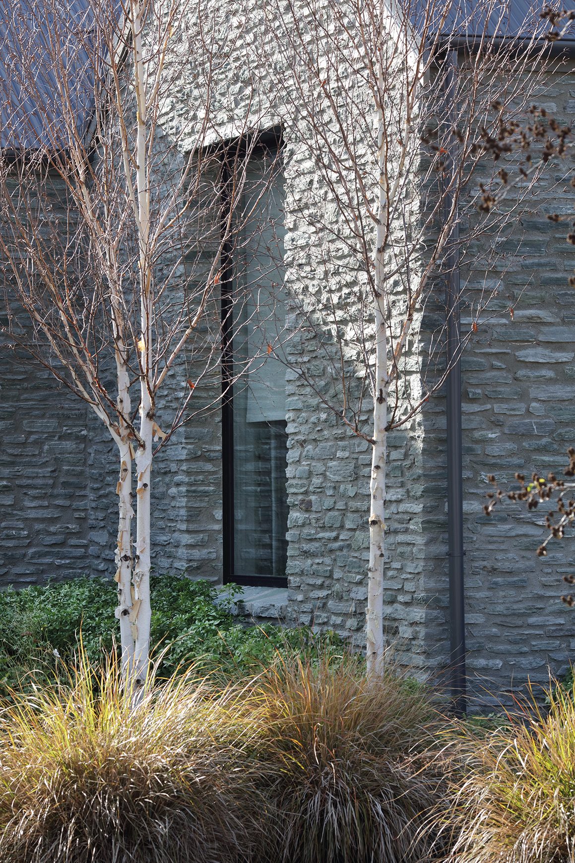 Alpine Lodge, Queenstown. Landscape design by Suzanne Turley Landscapes