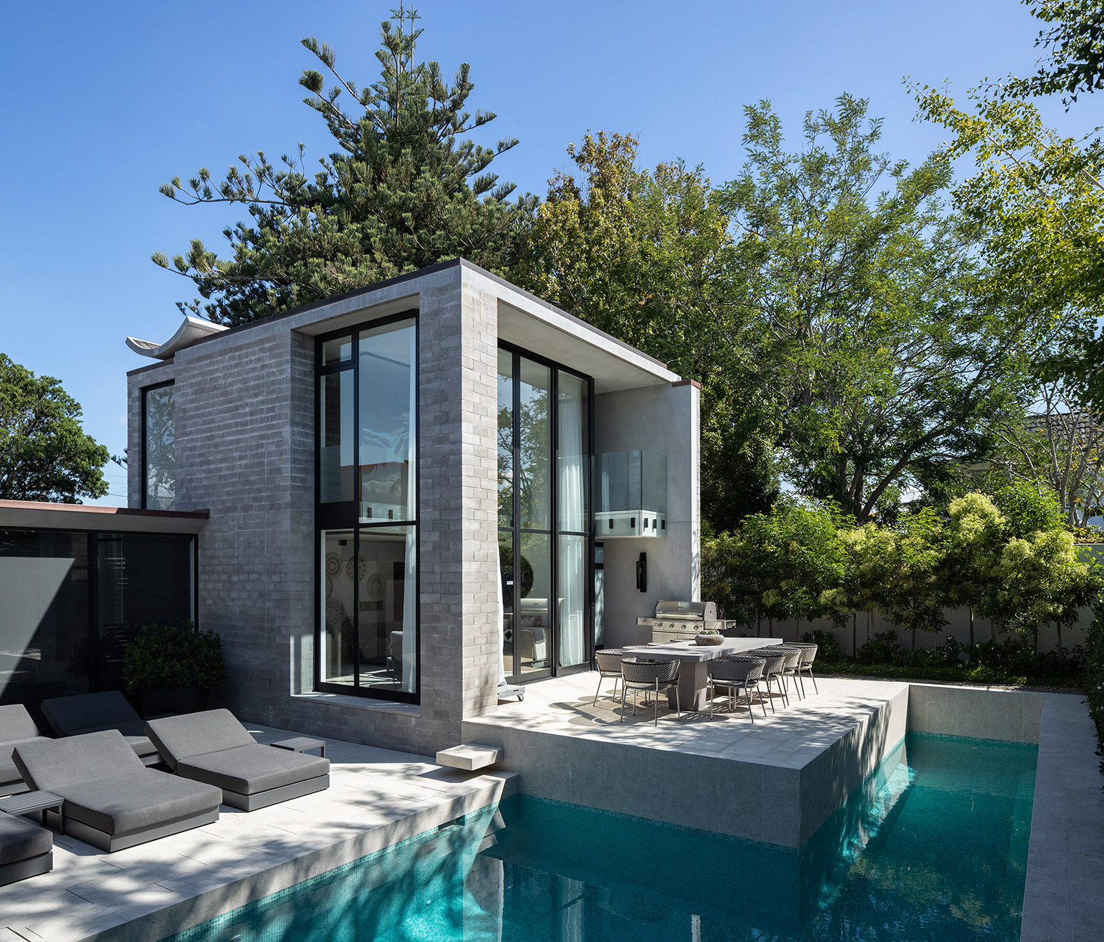 Winescombe House, Auckland. Landscape design by Suzanne Turley Landscapes