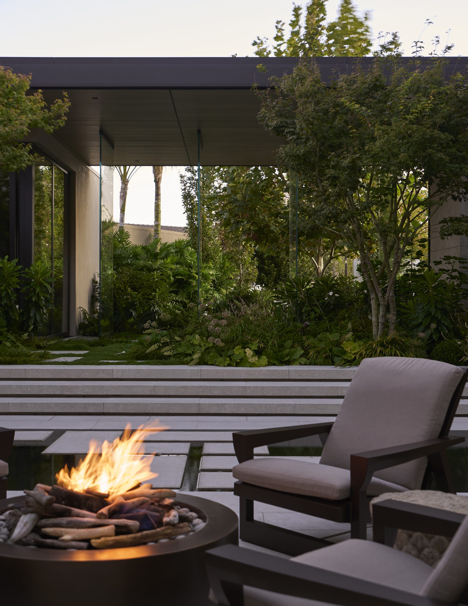 Garden House, Auckland. Landscape design by Suzanne Turley Landscapes