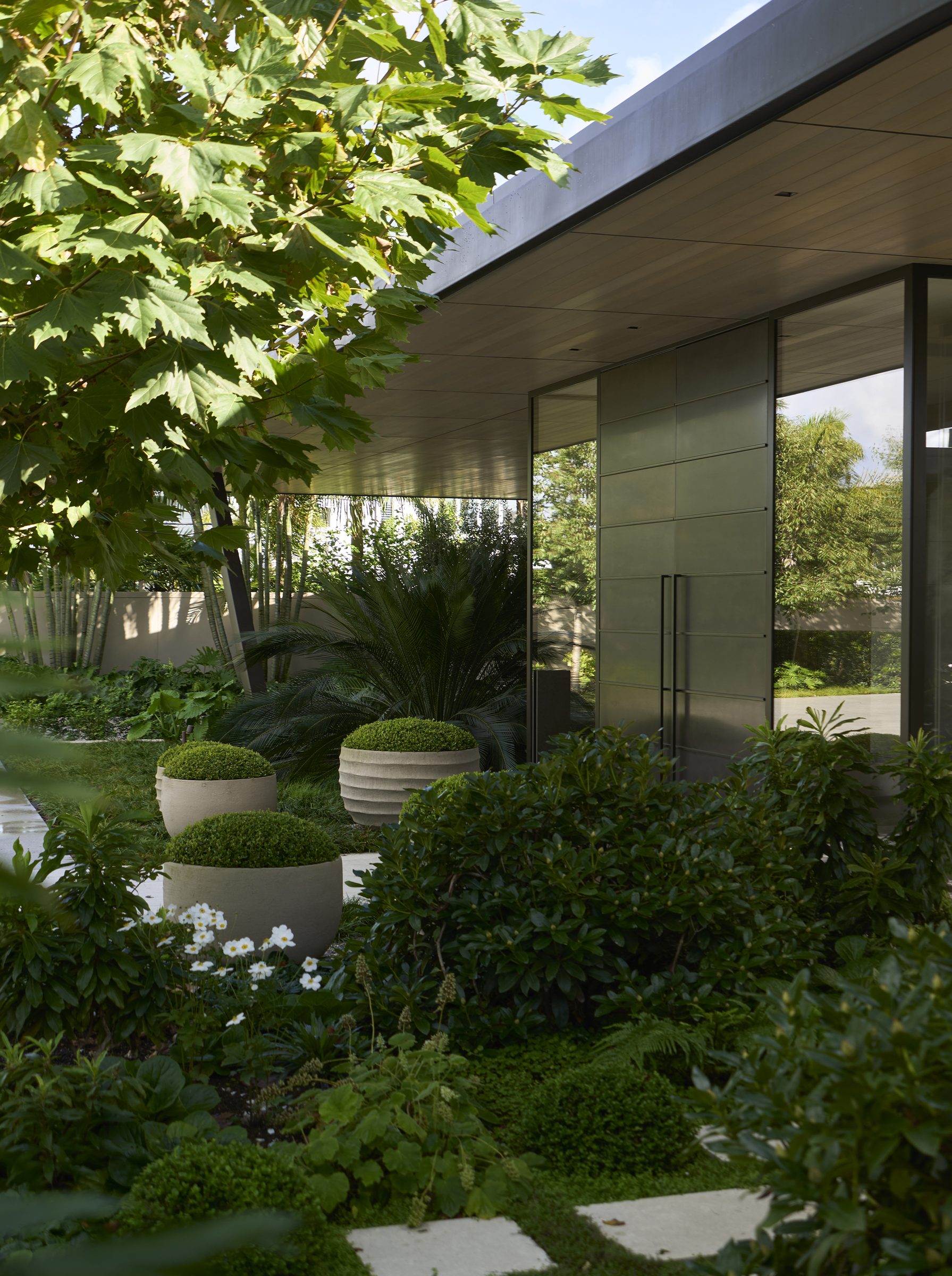 Garden House, Auckland. Landscape design by Suzanne Turley Landscapes