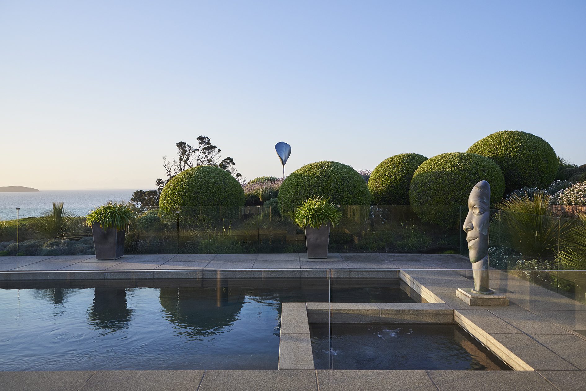 Island Retreat, Waiheke Island. Landscape design by Suzanne Turley Landscapes