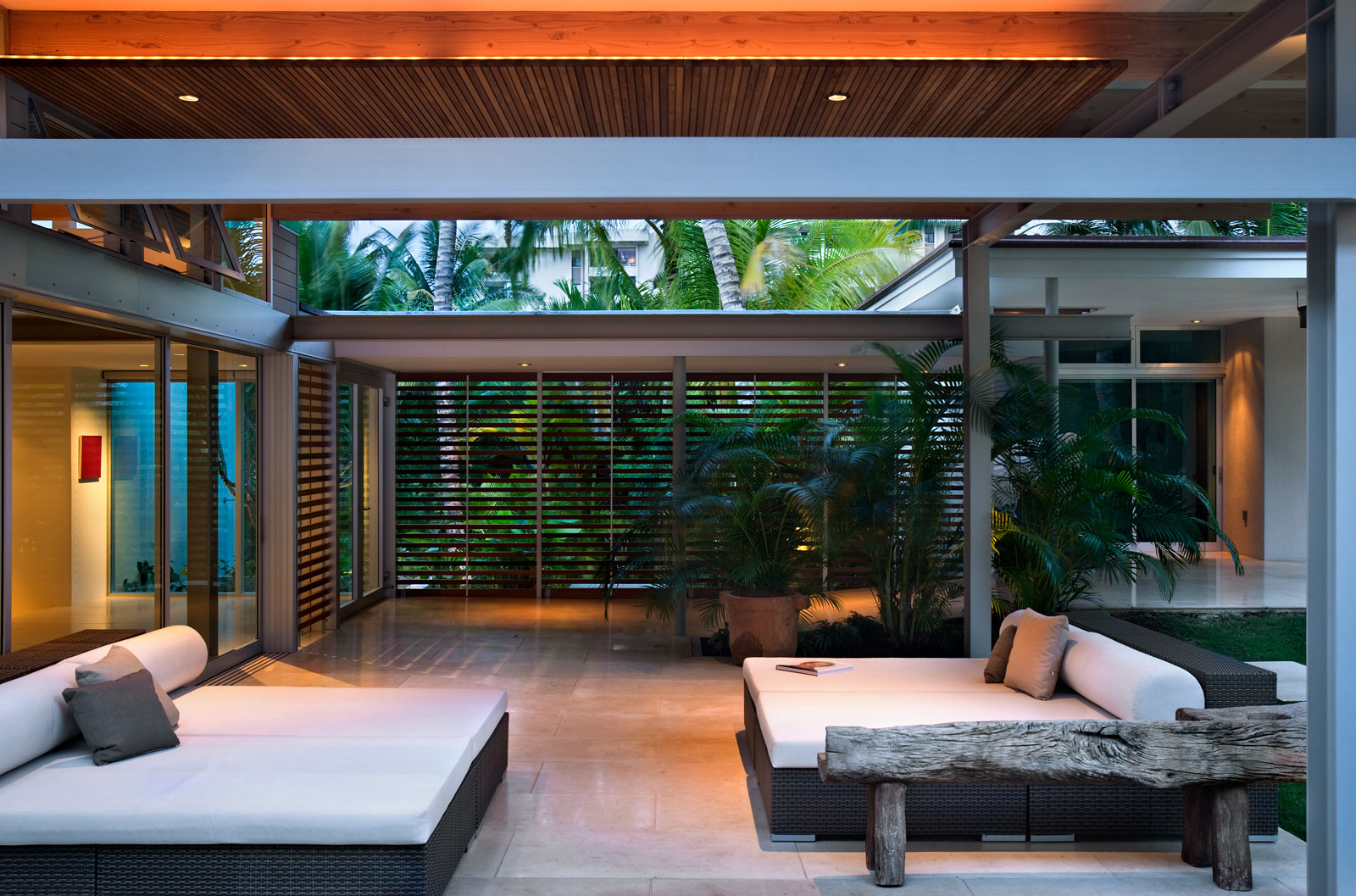 Hawaii Beach House, Maui. Landscape design by Suzanne Turley Landscapes