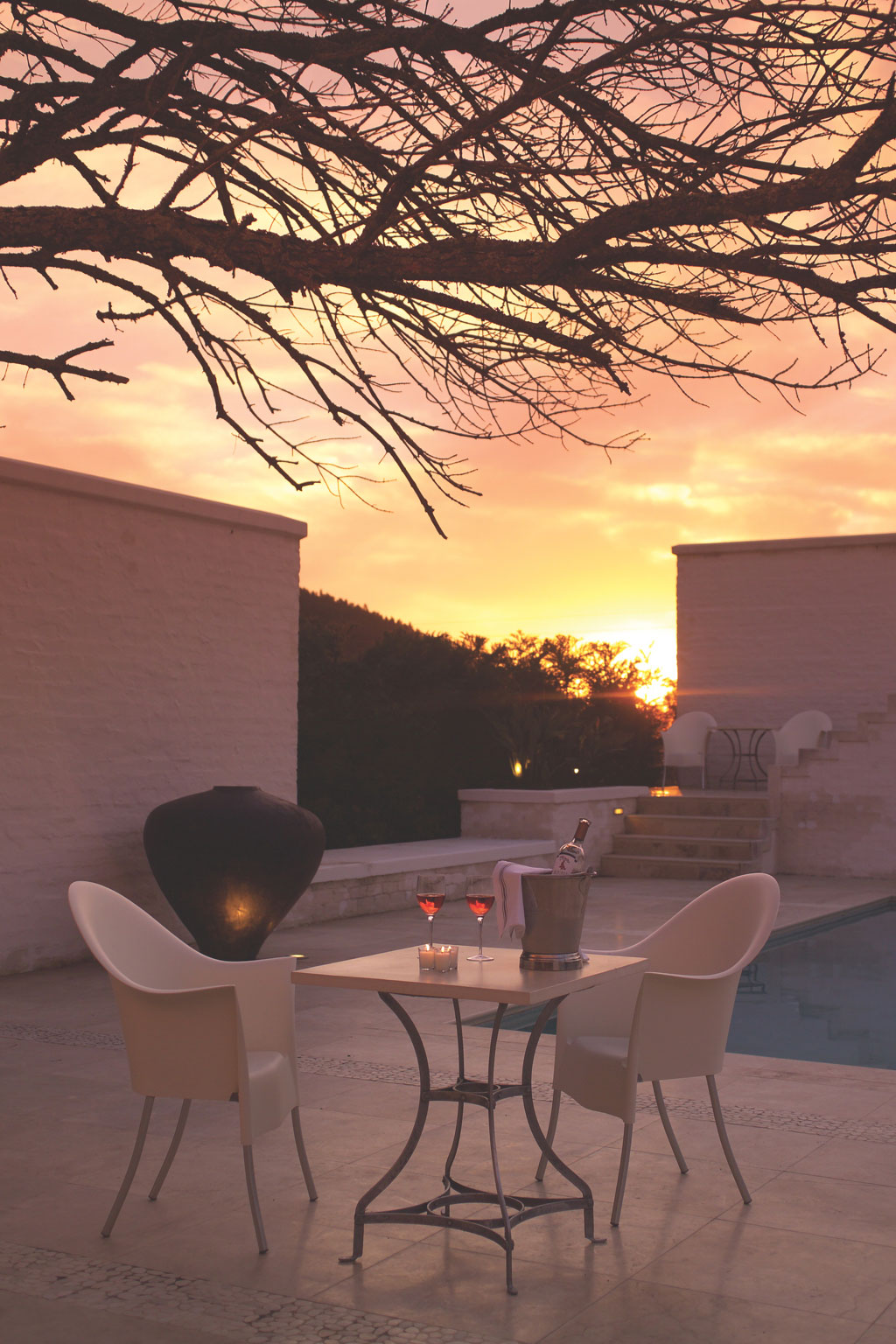 Grand Provence, Franschhoek Valley. Landscape design by Suzanne Turley Landscapes