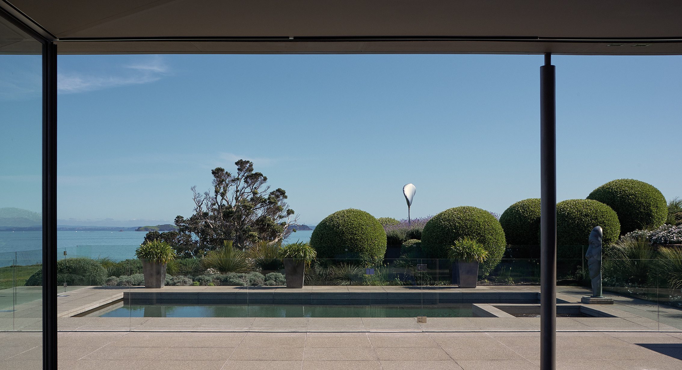 Island Retreat, Waiheke Island. Landscape design by Suzanne Turley Landscapes