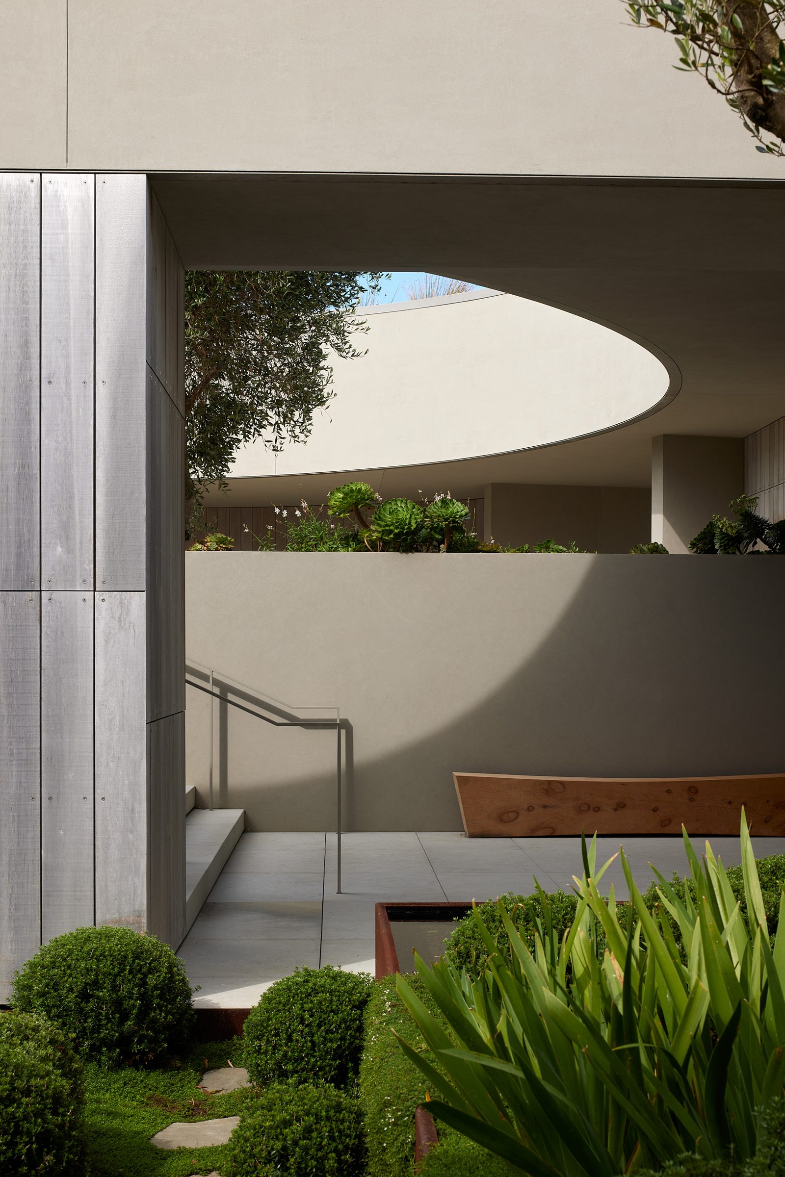 Coastal Home, Tara Iti. Landscape design by Suzanne Turley Landscapes
