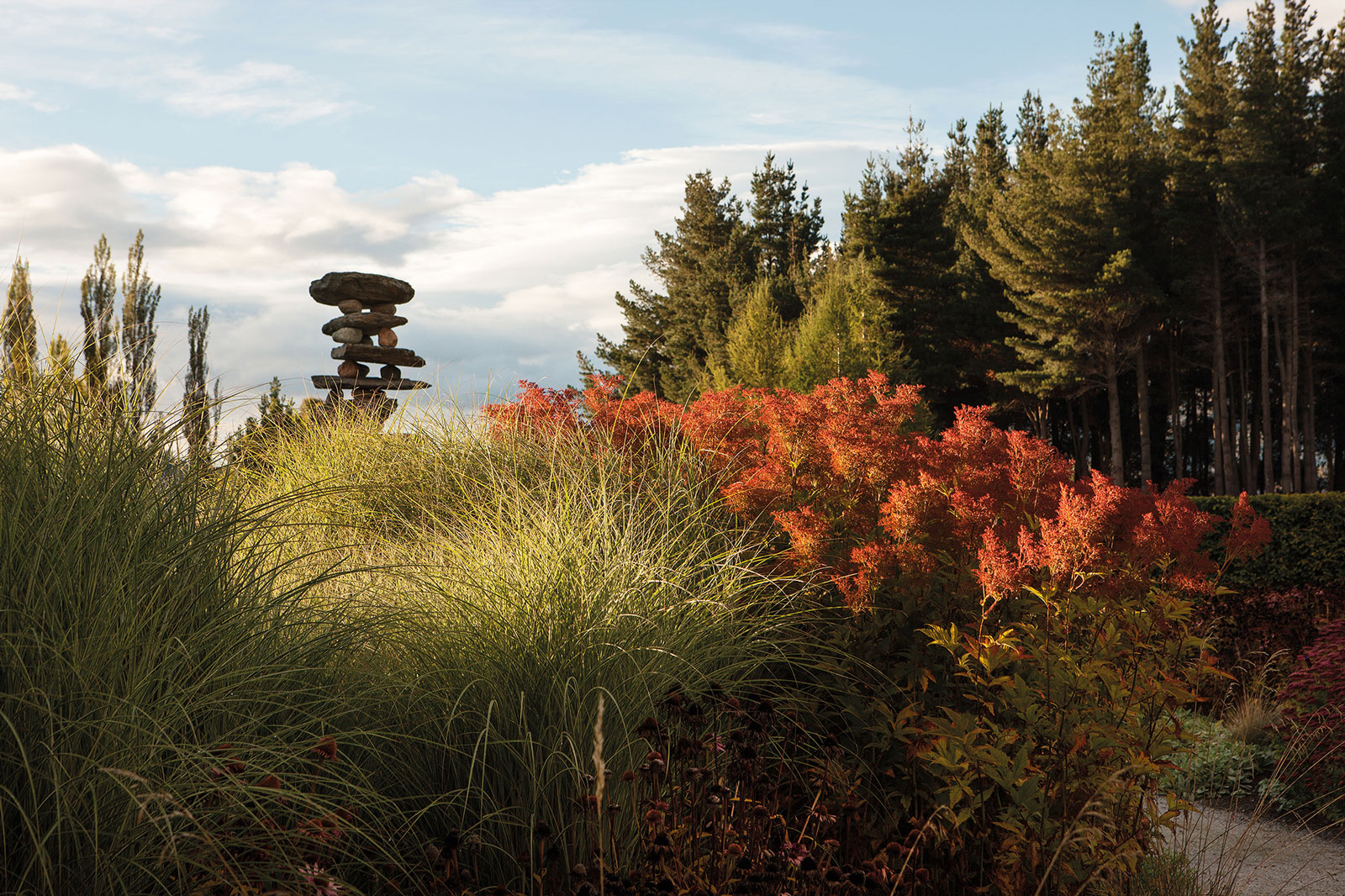 The Hills, Arrowtown. Landscape design by Suzanne Turley Landscapes