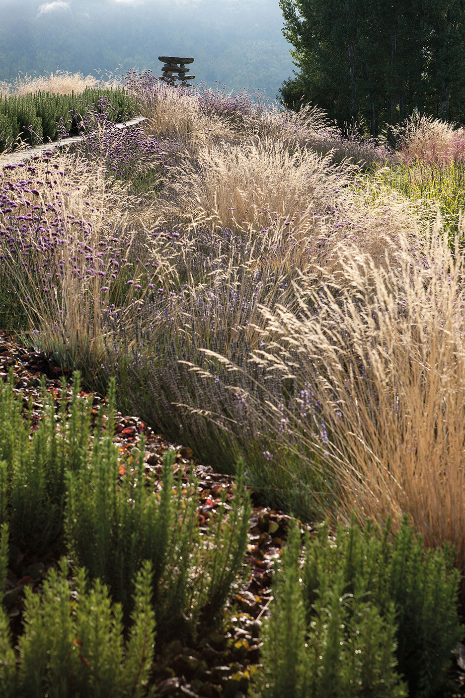 The Hills, Arrowtown. Landscape design by Suzanne Turley Landscapes