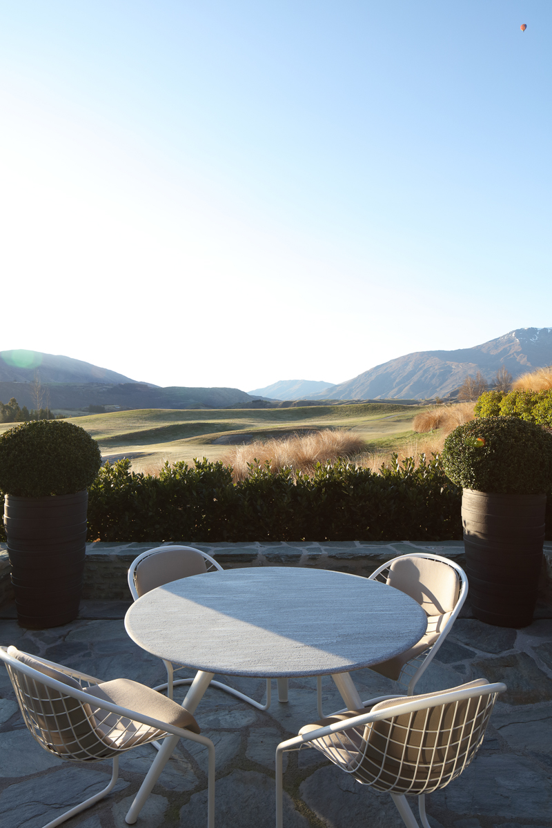 Alpine Lodge, Queenstown. Landscape design by Suzanne Turley Landscapes