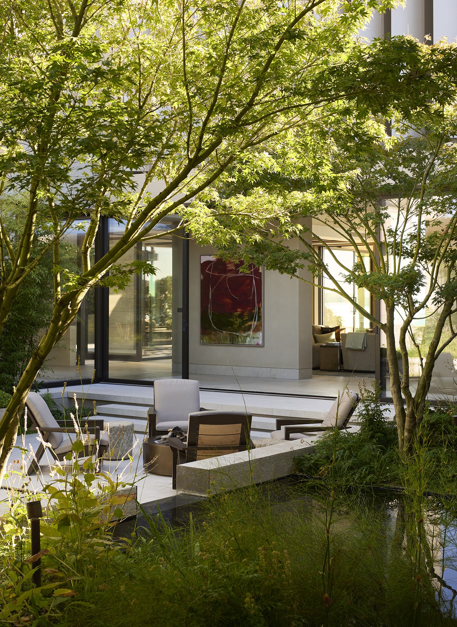 Garden House, Auckland. Landscape design by Suzanne Turley Landscapes