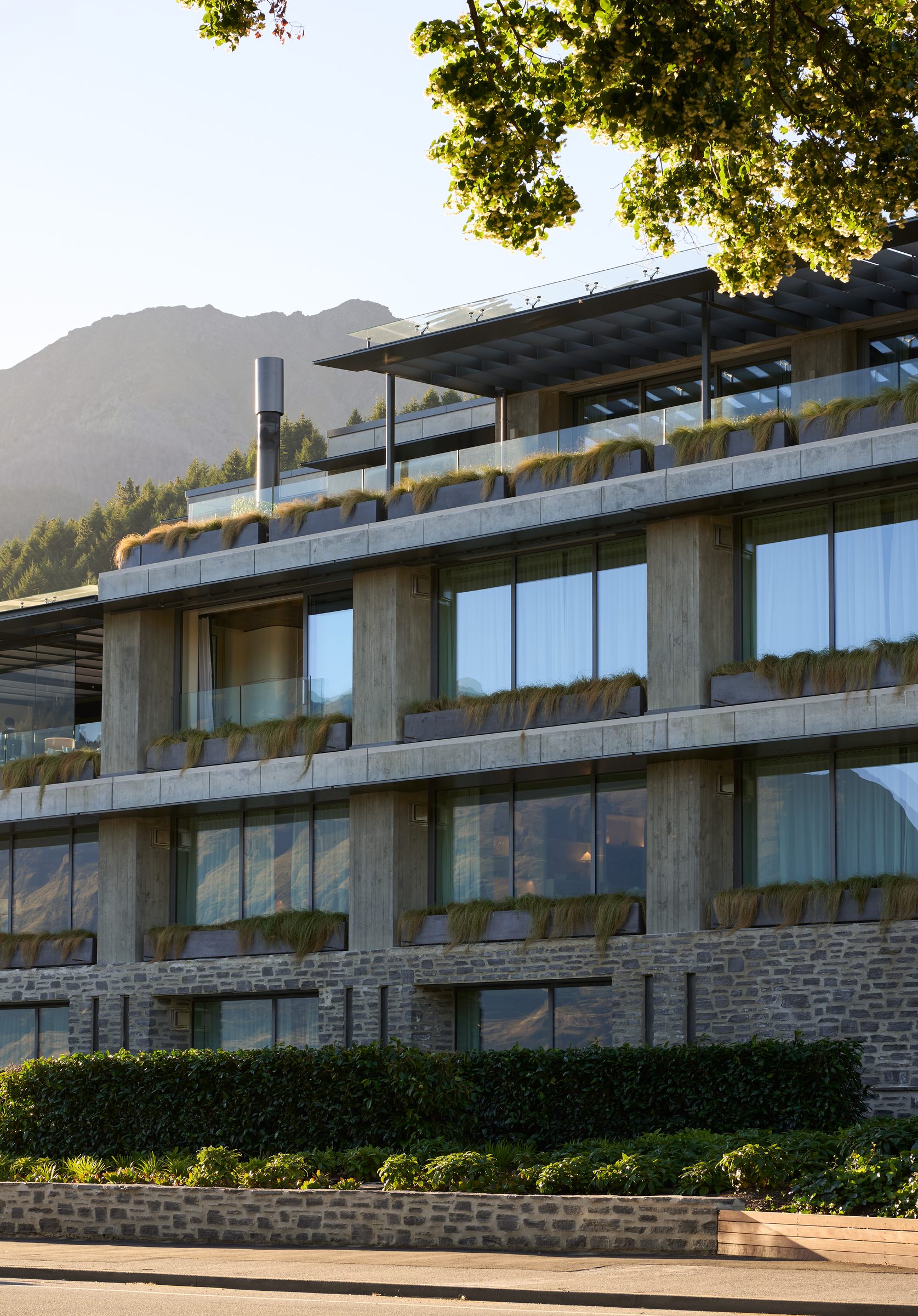 Roki, Queenstown. Landscape design by Suzanne Turley Landscapes