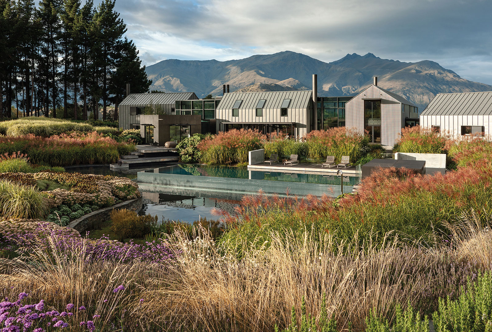 The Hills, Arrowtown. Landscape design by Suzanne Turley Landscapes