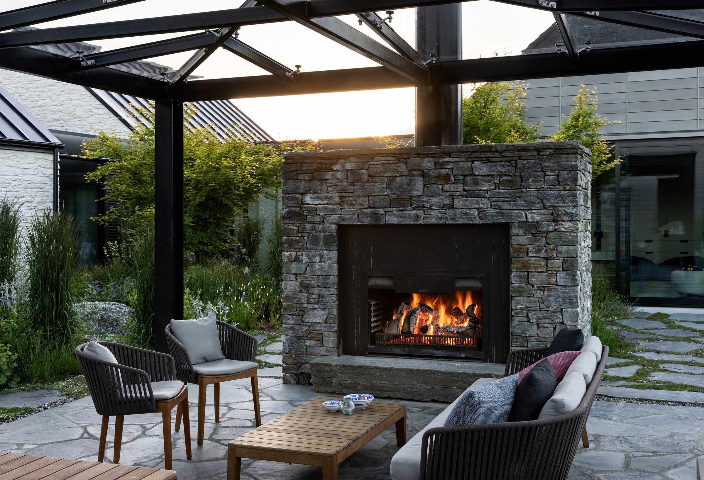 Speargrass House, Queenstown. Landscape design by Suzanne Turley Landscapes